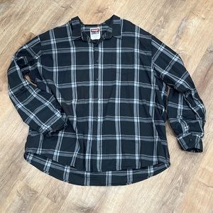 Wrangler | Button Down Plaid Shirt